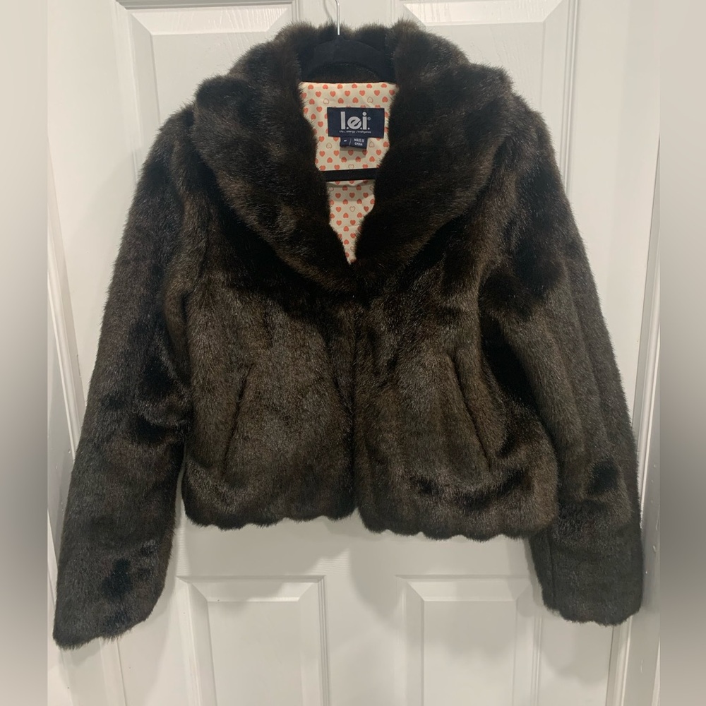 Faux Fur Coat